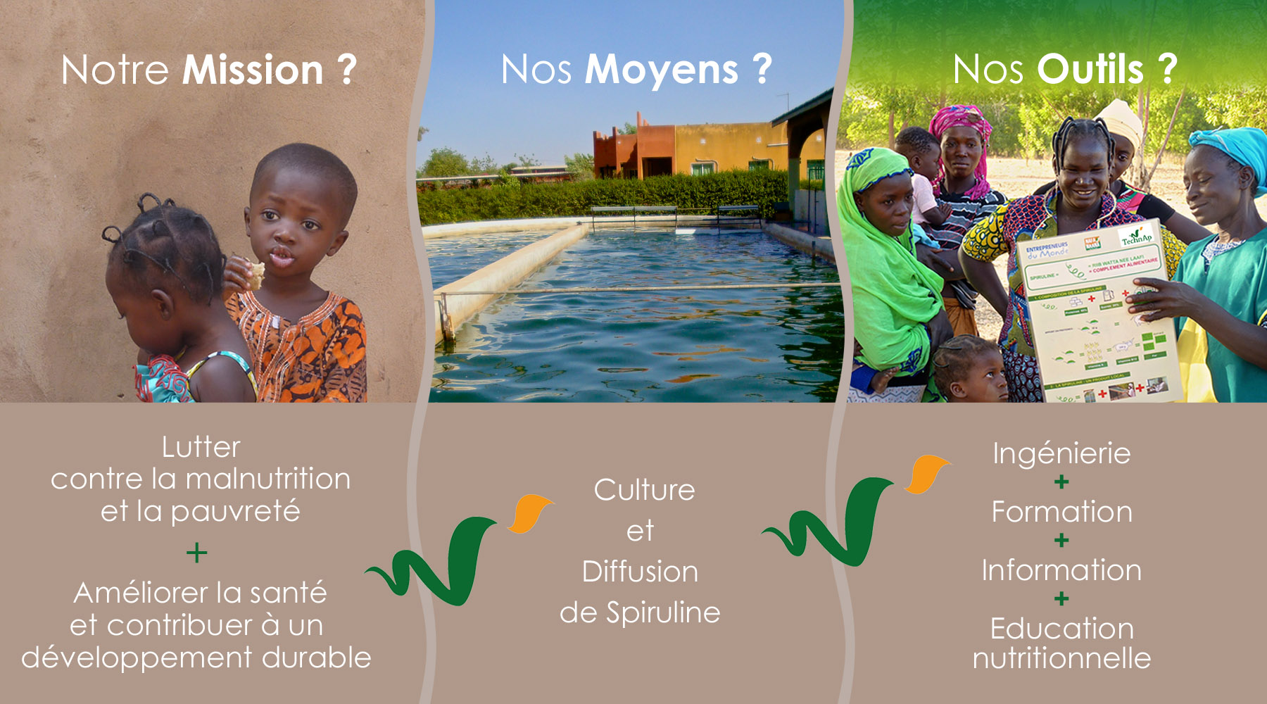 Missions de Technap Missions de Technap